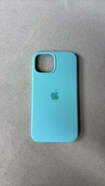 Official Apple iPhone 12 & 13 mini Silicone Case Light Blue